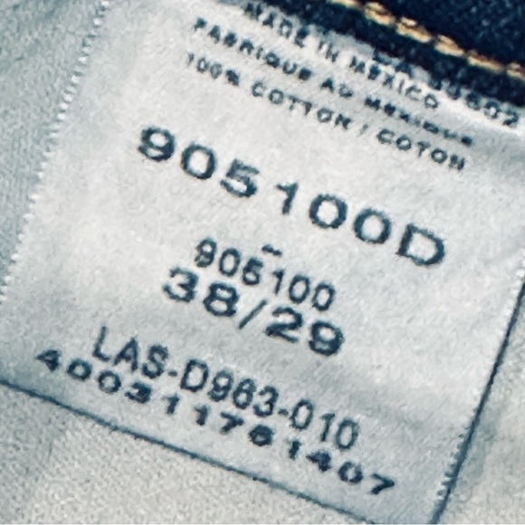 👖🏞 CABELA'S Men’s Straight Blue Jeans | Classic Outdoor Fit | VTG 1990s–2000s - Picture 5 of 5